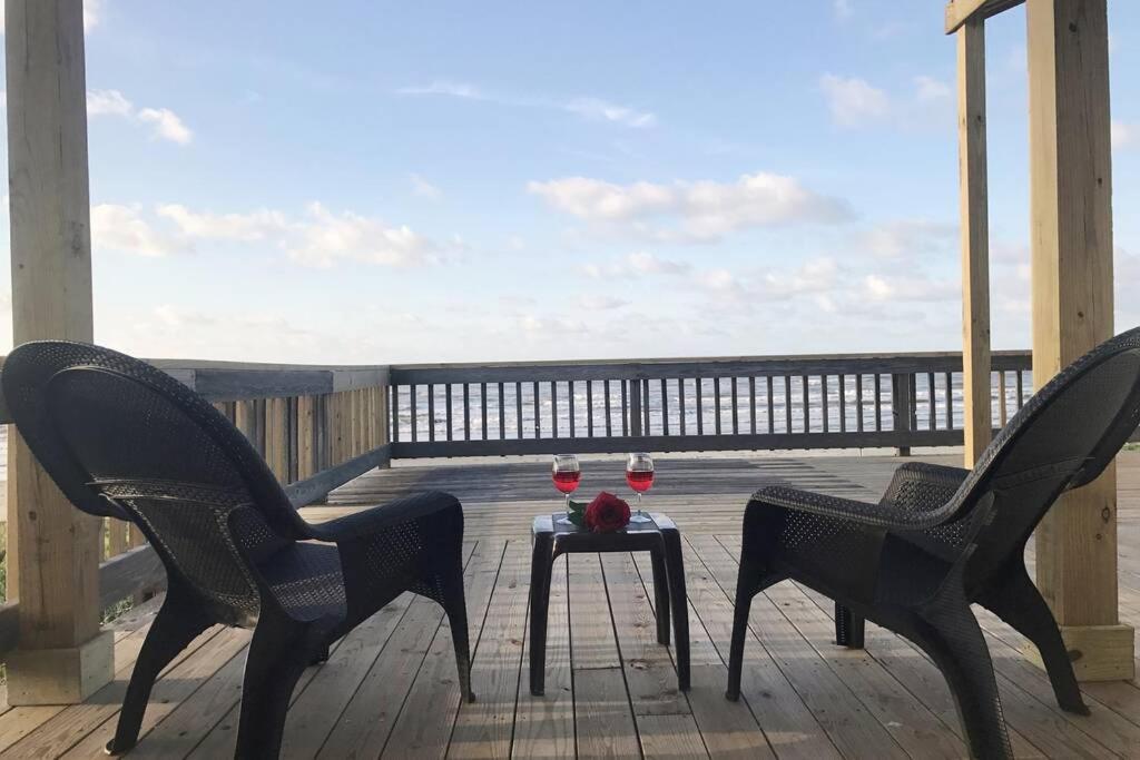 Beach Front On West Beach 加尔维斯敦 外观 照片